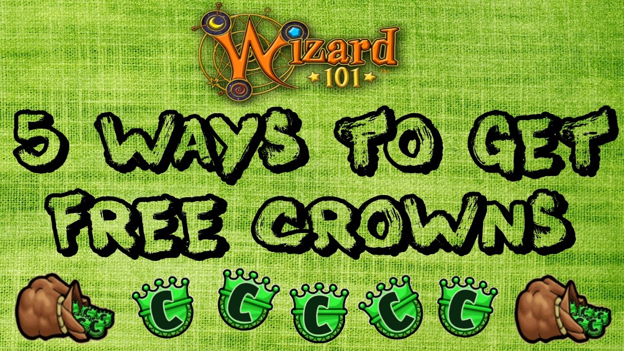 free crowns wizard101